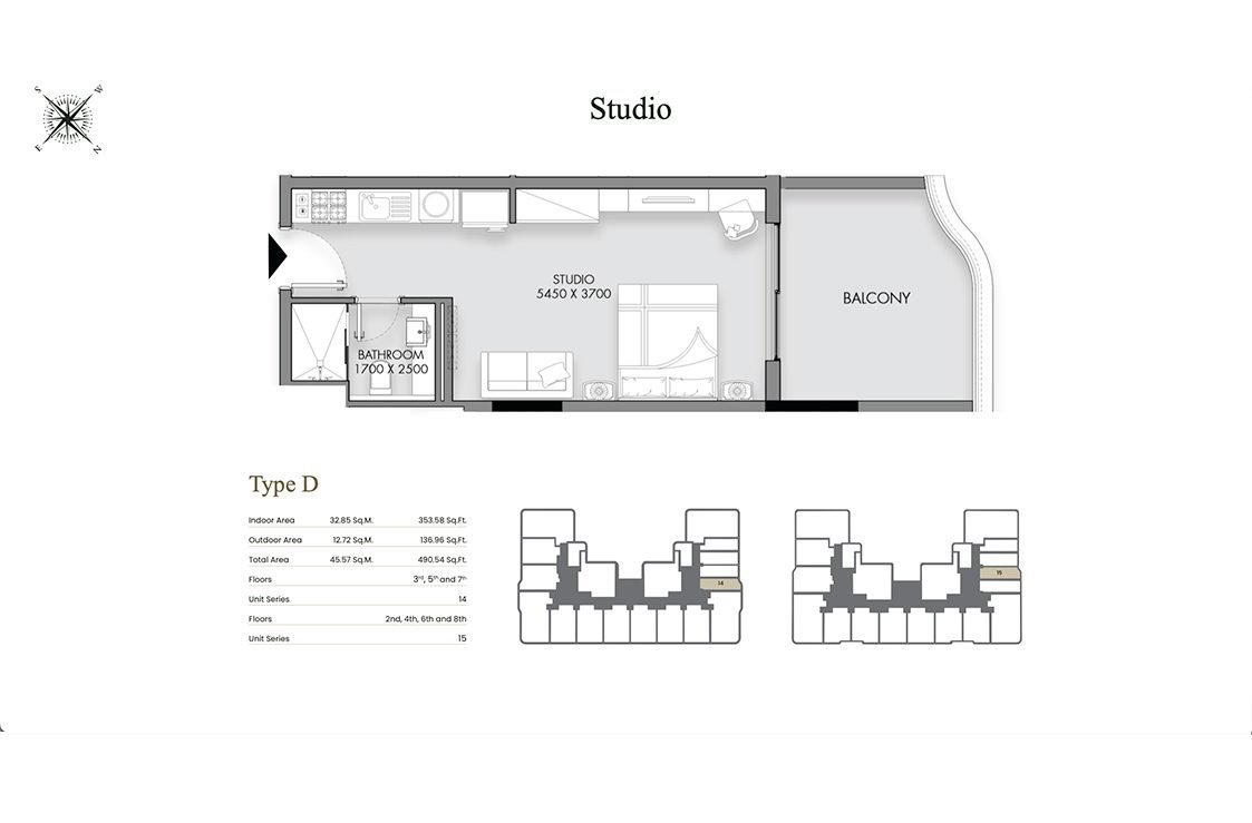 Studio type D